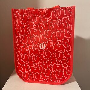 lululemon athletica Red Tote Bag